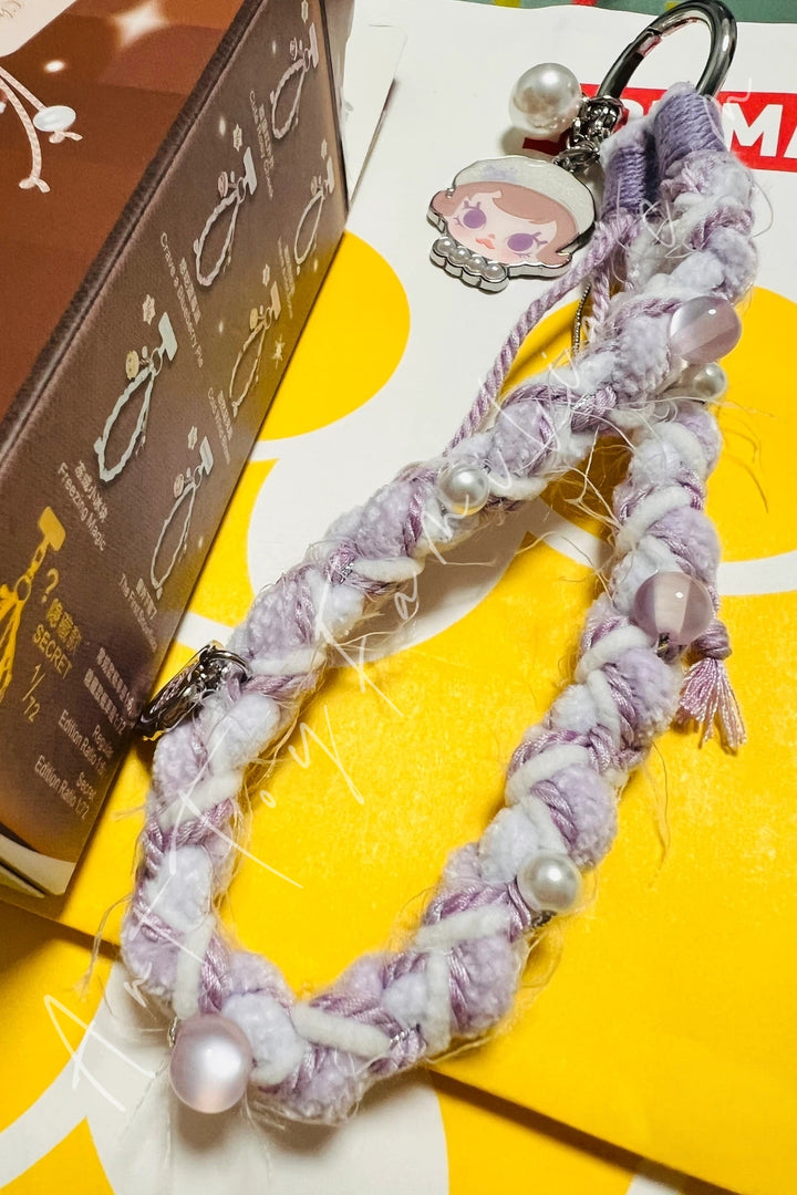 Popmart Baby Molly Winter Fit Check Series Phone Charm Crave A Blueberry Pie