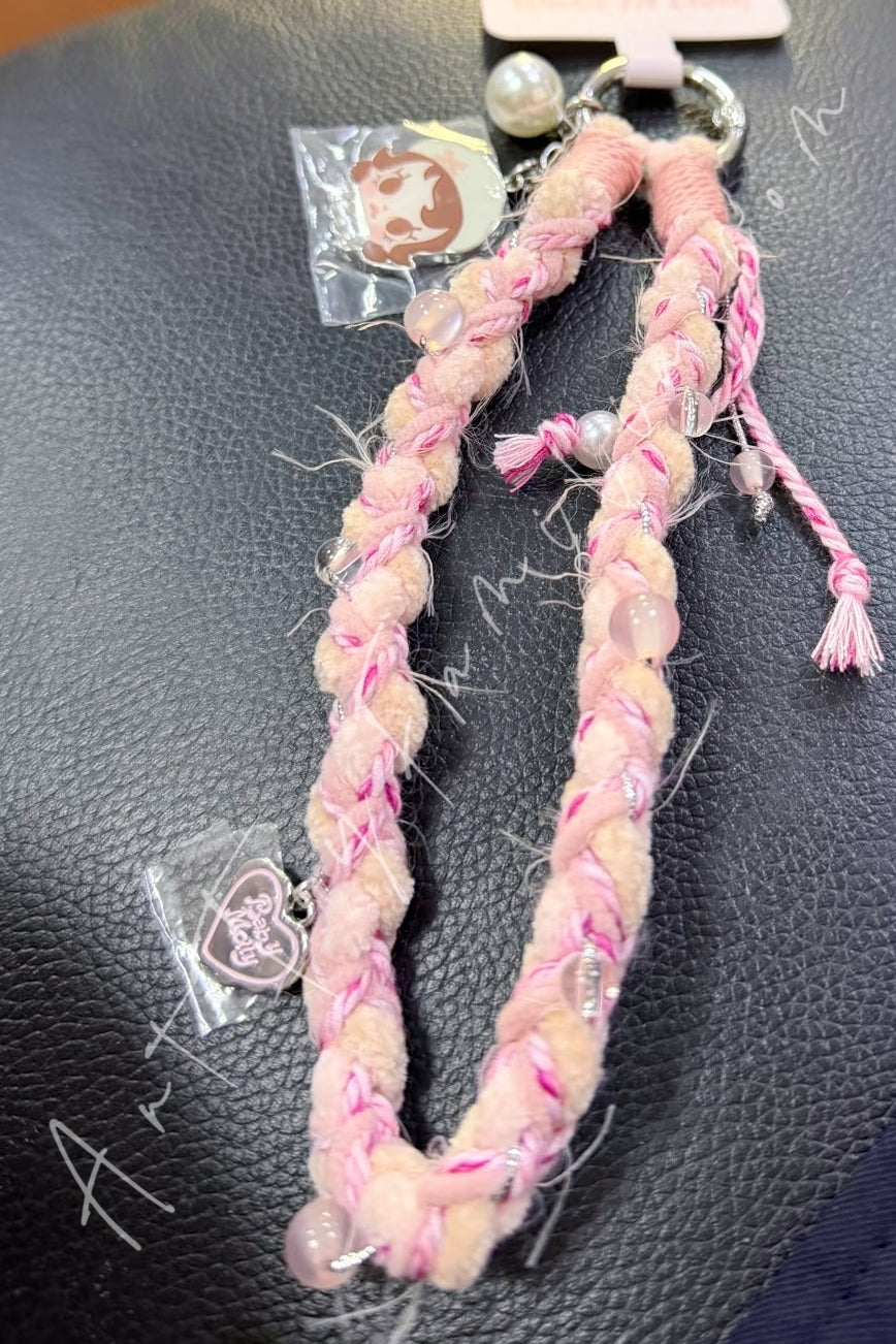 Popmart Baby Molly Winter Fit Check Series Phone Charm Cute Rosy Cheek