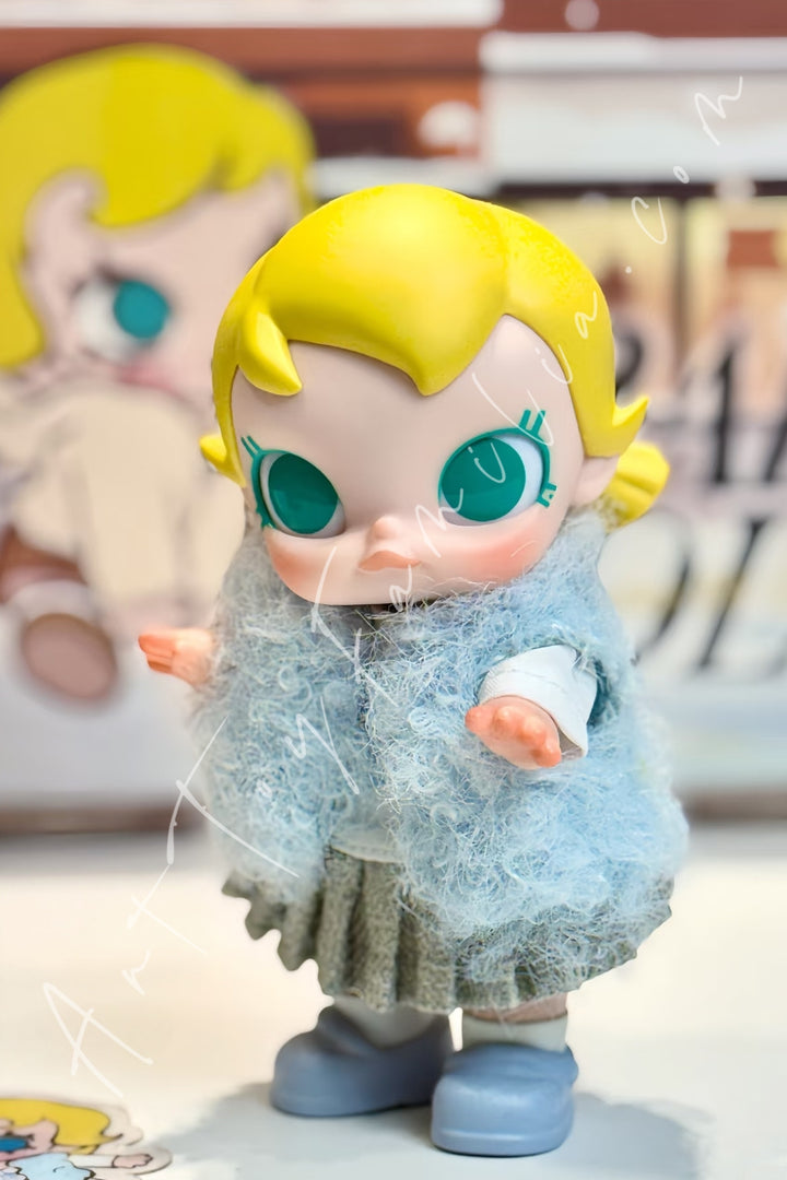 Popmart Baby Molly Winter Fit Check Series Vinyl Plush Pendant Freezing Magic