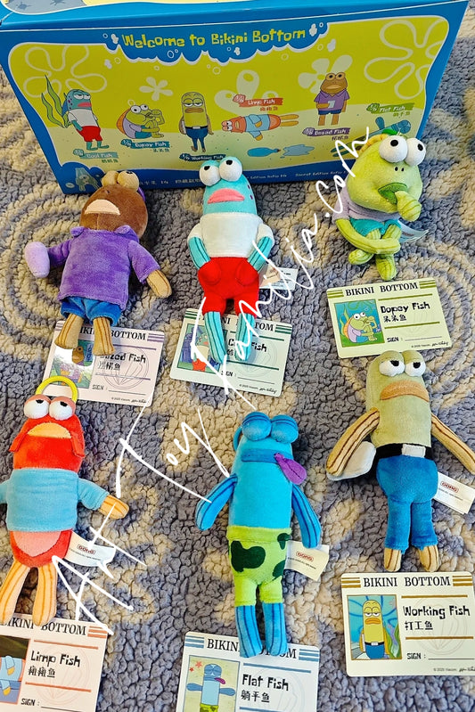 Popmart Bikini Bottom Buddies Series Full Set 1