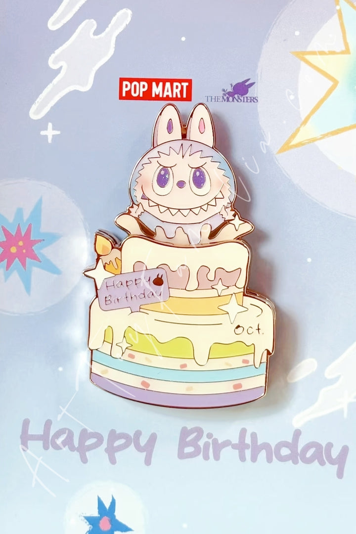 Popmart Birthday Badge 2025 October