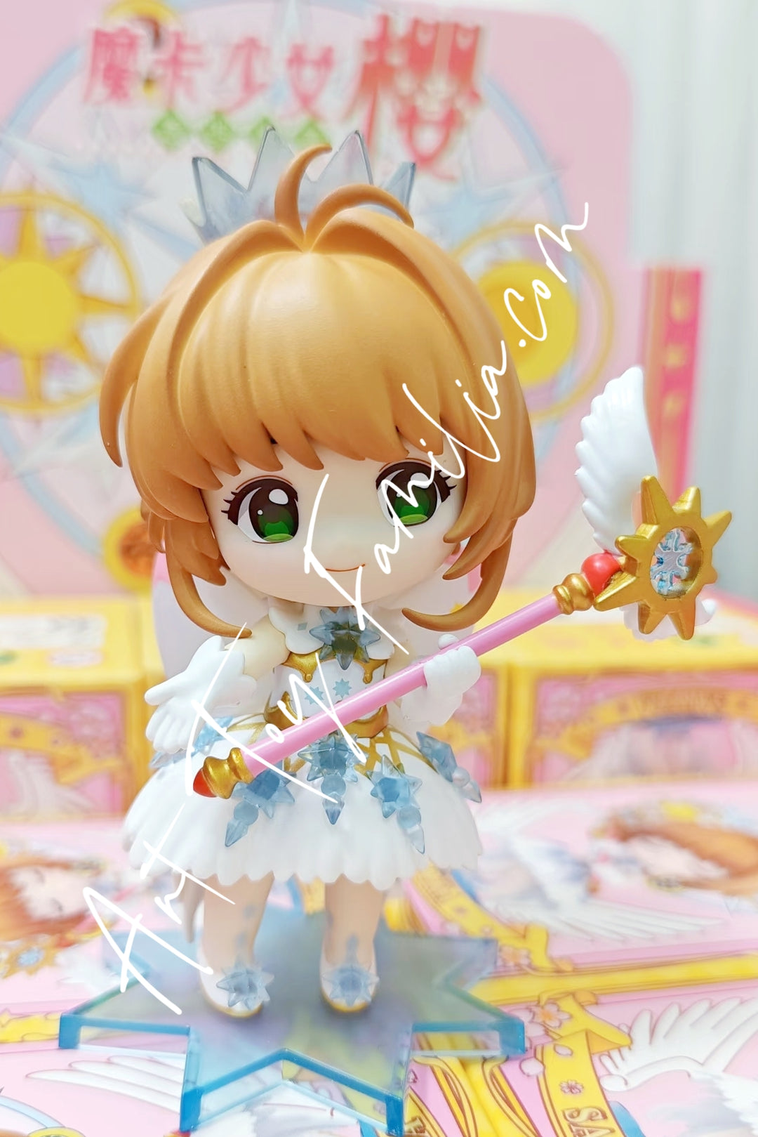 Popmart Cardcaptor Sakura Clear Card Series Sakura Clear Crystal Special Ver.(Secret)