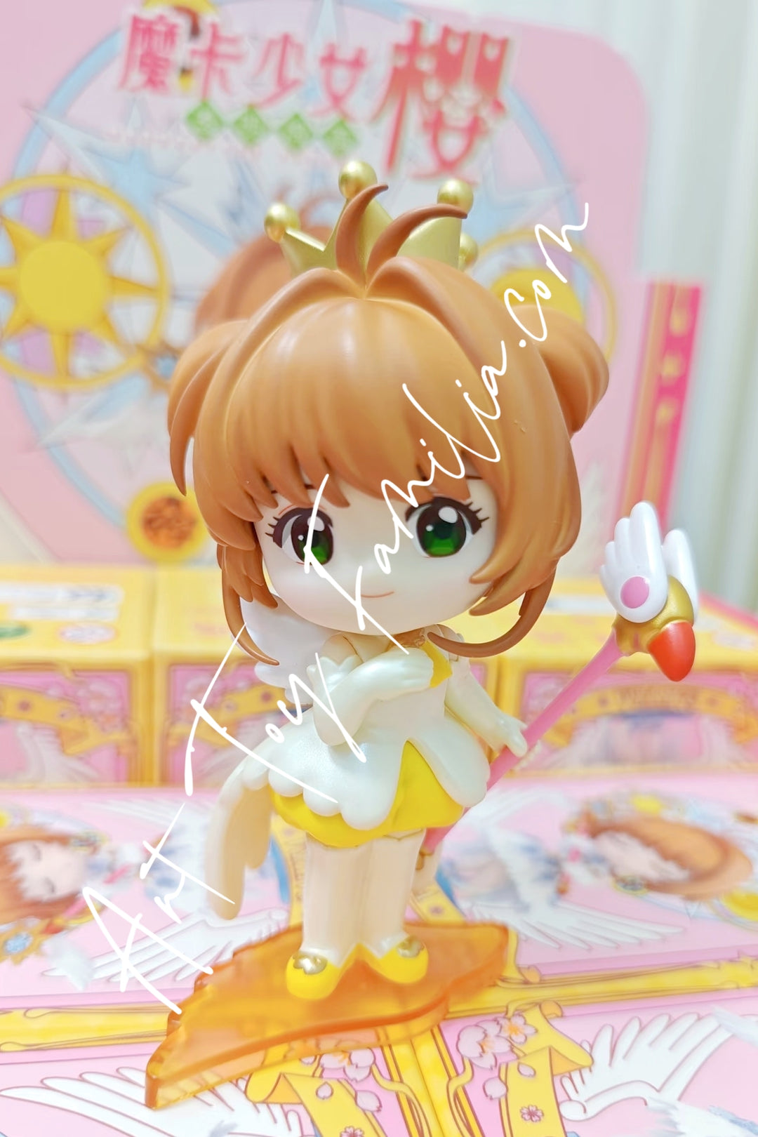 Popmart Cardcaptor Sakura Clear Card Series Sakura Crown