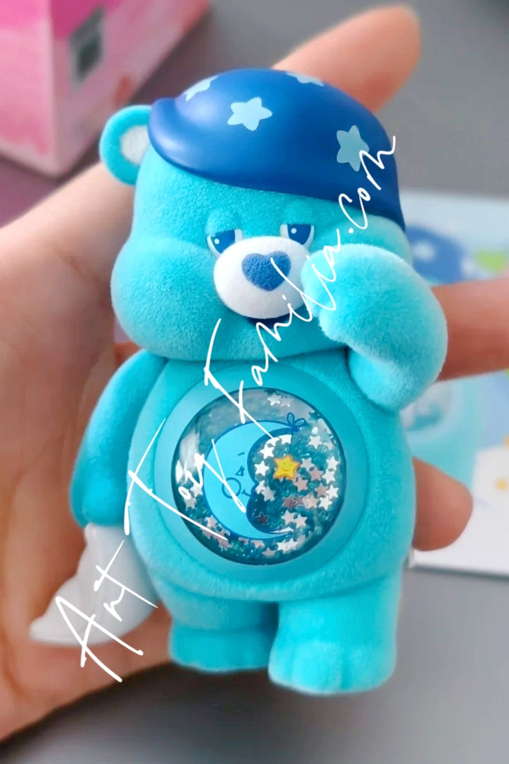 Popmart Care Bears Colorful Hugs Series Bedtime Bear