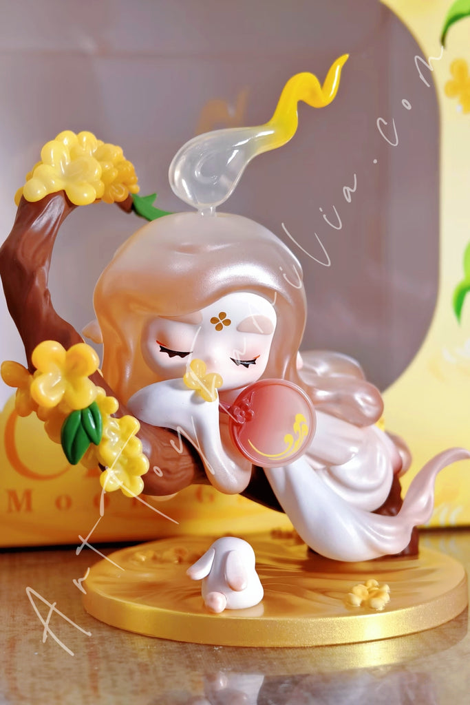 POPMART CHAKA MOON GAZING 月見フィギュア CHAKA Moon Gazing Figure - POP MART (United States)