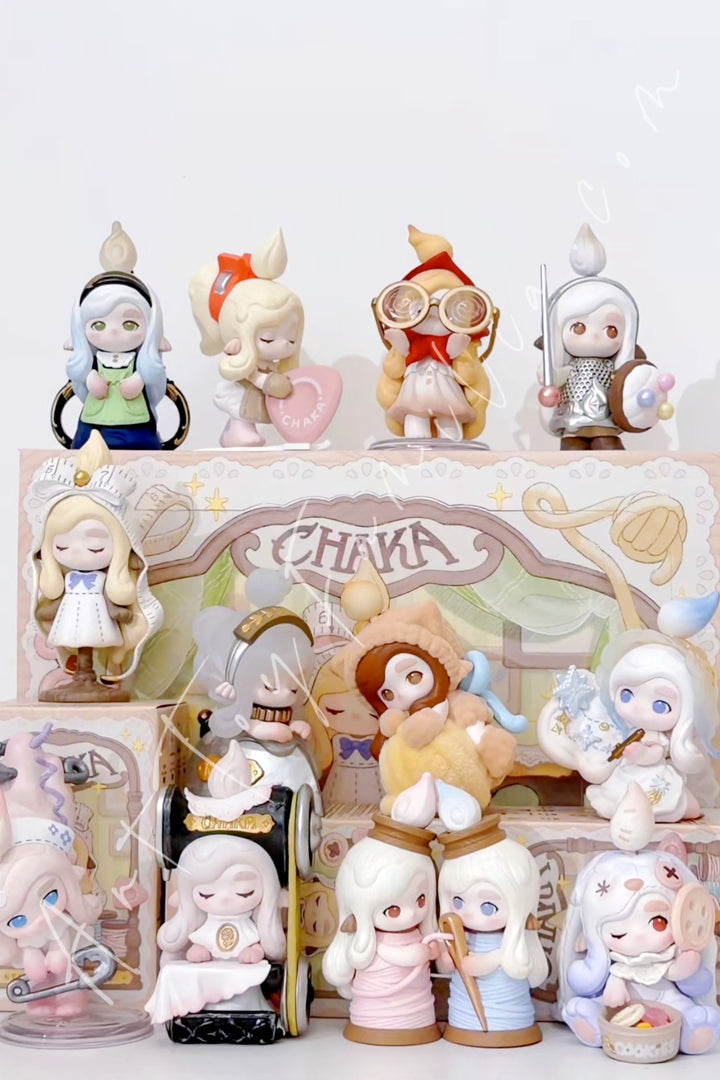 Popmart Chaka Stitch by Stitch Series Figures Sealed Full Set