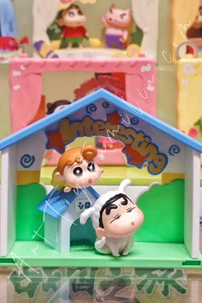 Popmart Crayon Shinchan Inner-Child Theatre Series A Day as Shiro