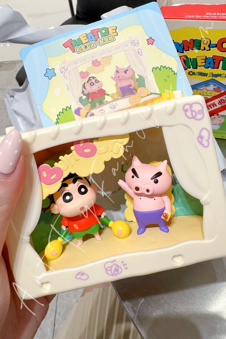 Popmart Crayon Shinchan Inner-Child Theatre Series Adventure with Buriburizaemon