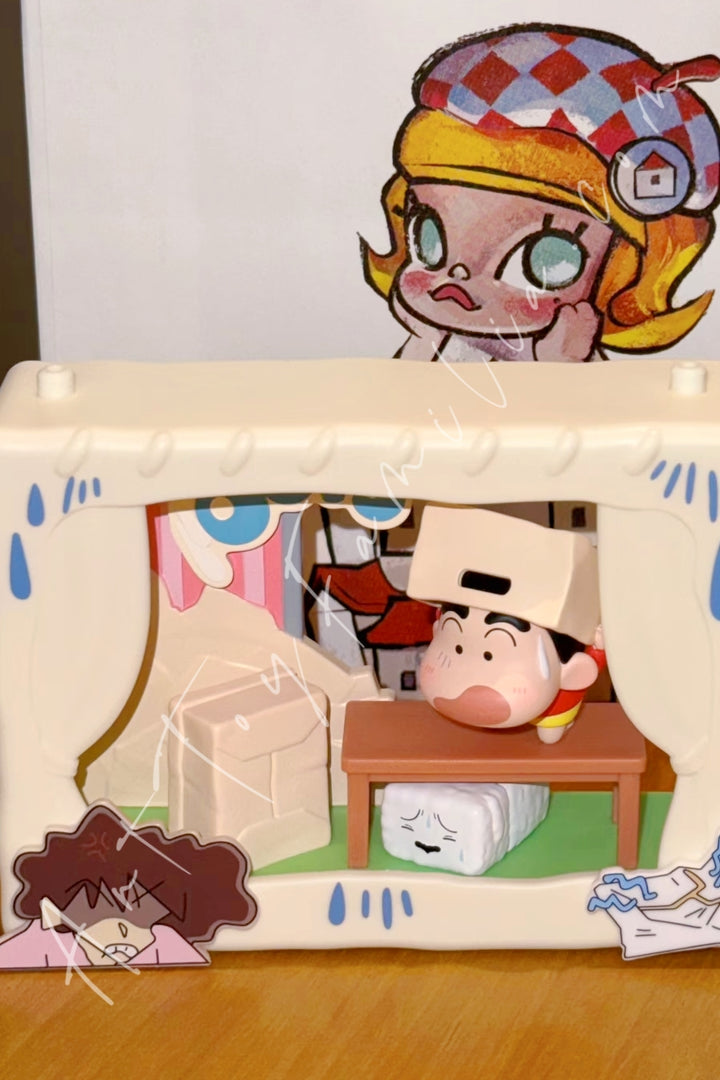Popmart Crayon Shinchan Inner-Child Theatre Series Cardboard Time