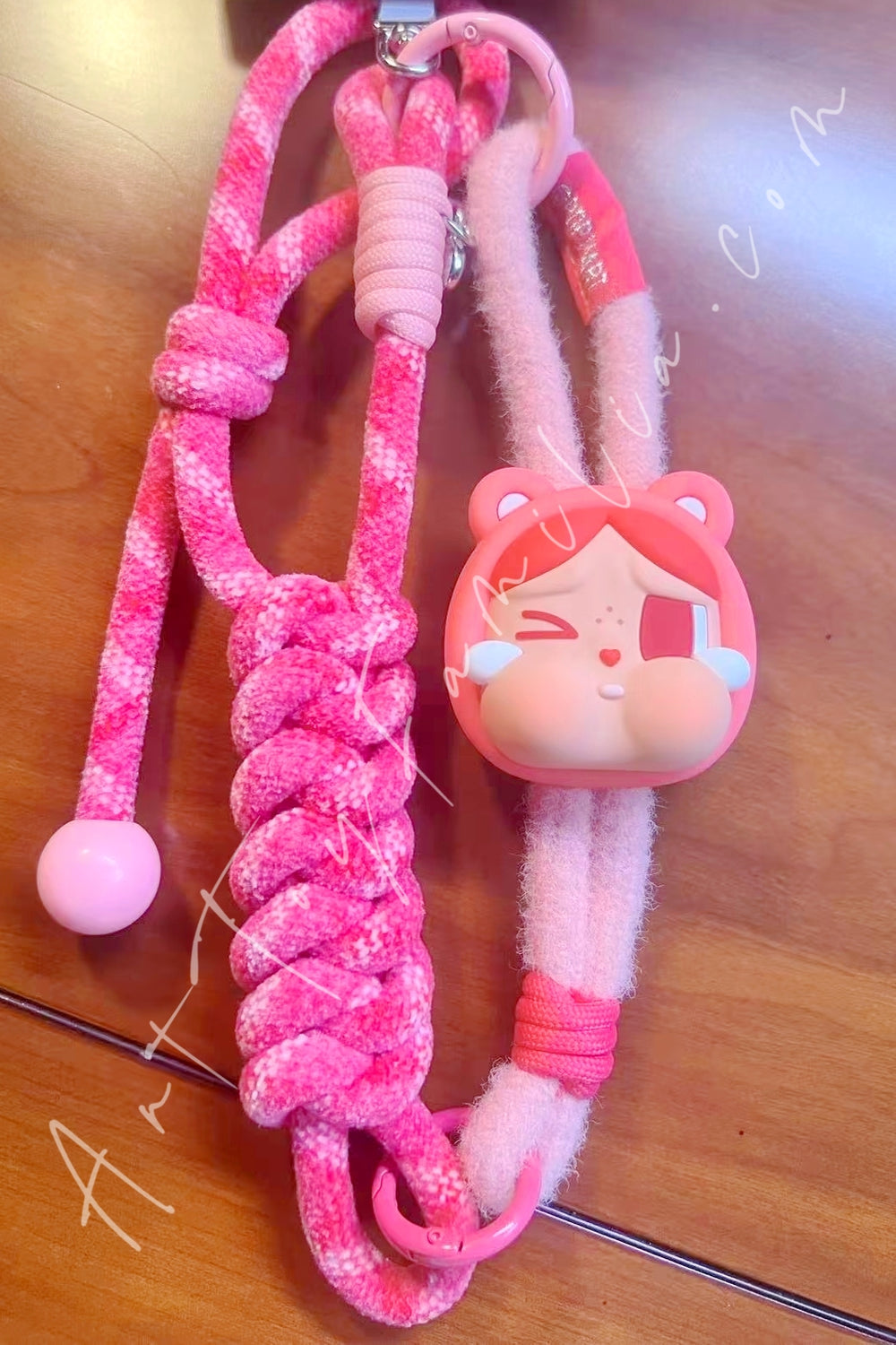Popmart Crybaby × Care Bears Series Long Lanyard Blind Box Always There Bear