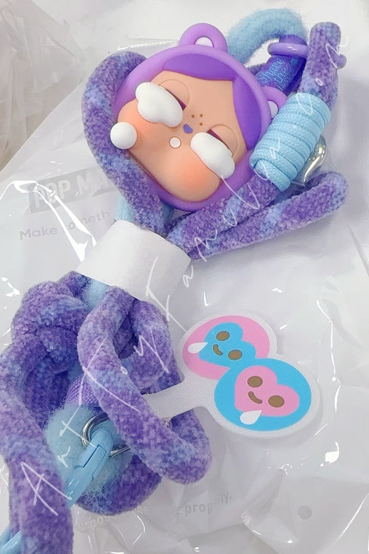 Popmart Crybaby × Care Bears Series Long Lanyard Blind Box Share Bear