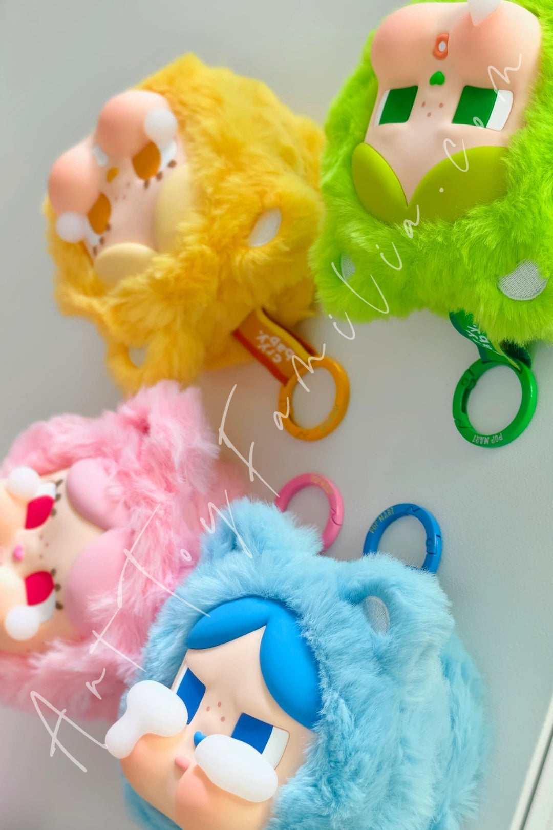 Popmart Crybaby × Care Bears Series Mini Bag Hanging Jewelry Case Sealed Full Set
