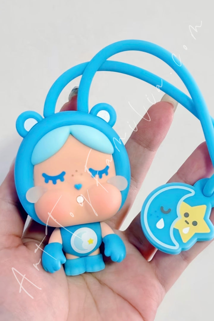 Popmart Crybaby × Care Bears Series Mini Light Blind Box Bedtime Bear