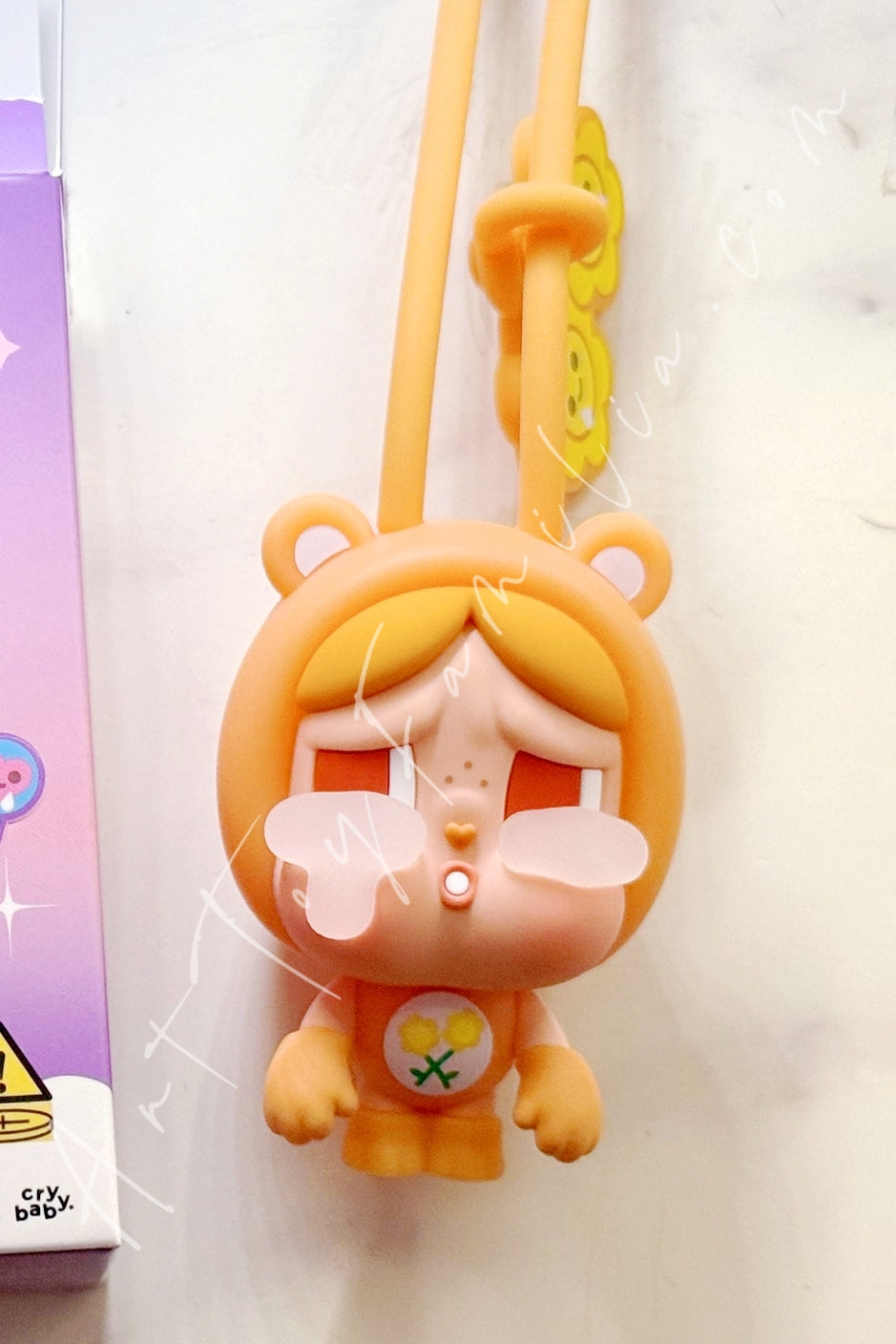 Popmart Crybaby × Care Bears Series Mini Light Blind Box Friend Bear