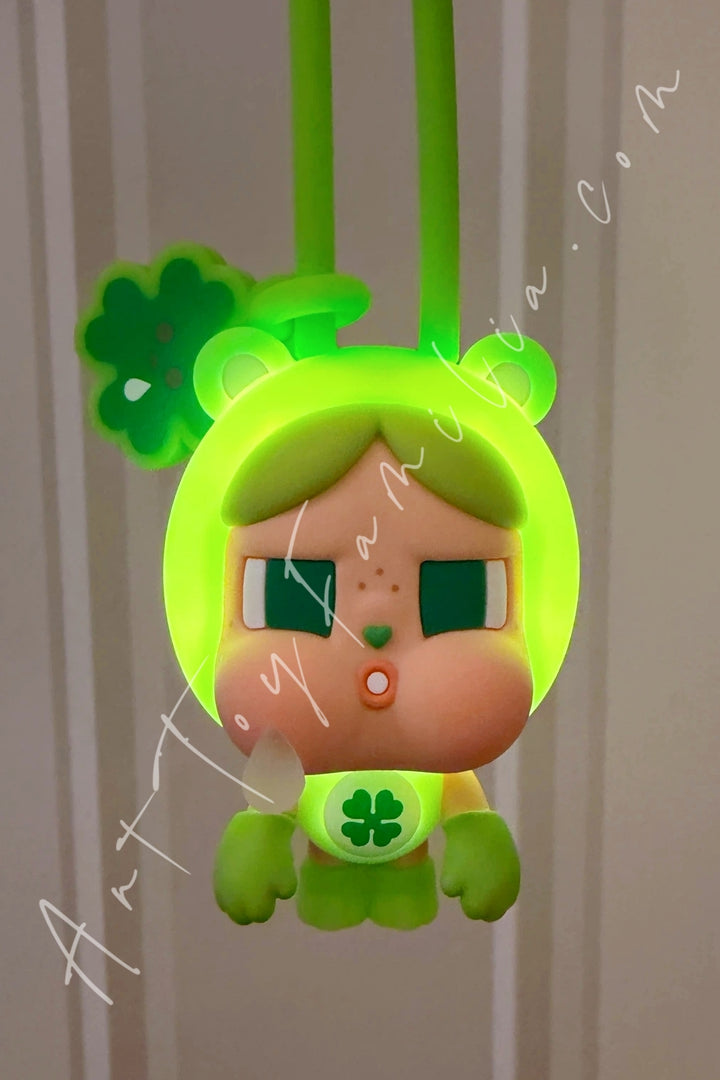 Popmart Crybaby × Care Bears Series Mini Light Blind Box Good Luck Bear