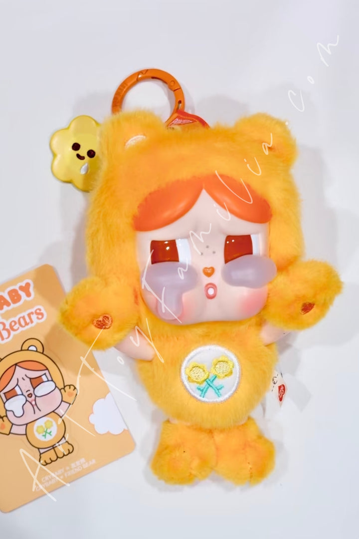Popmart Crybaby × Care Bears Series Vinyl Plush Pendant Blind Box Friend Bear