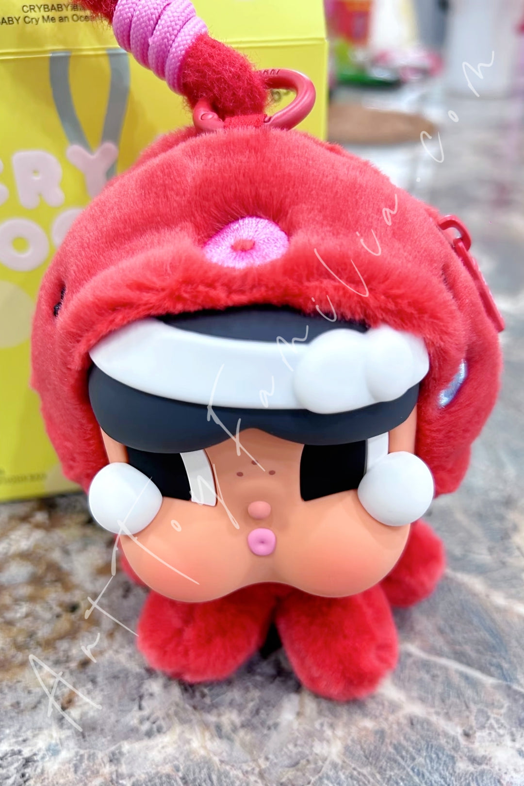 Popmart Crybaby Cry Me An Ocean Series Earphone Bag The Octopus