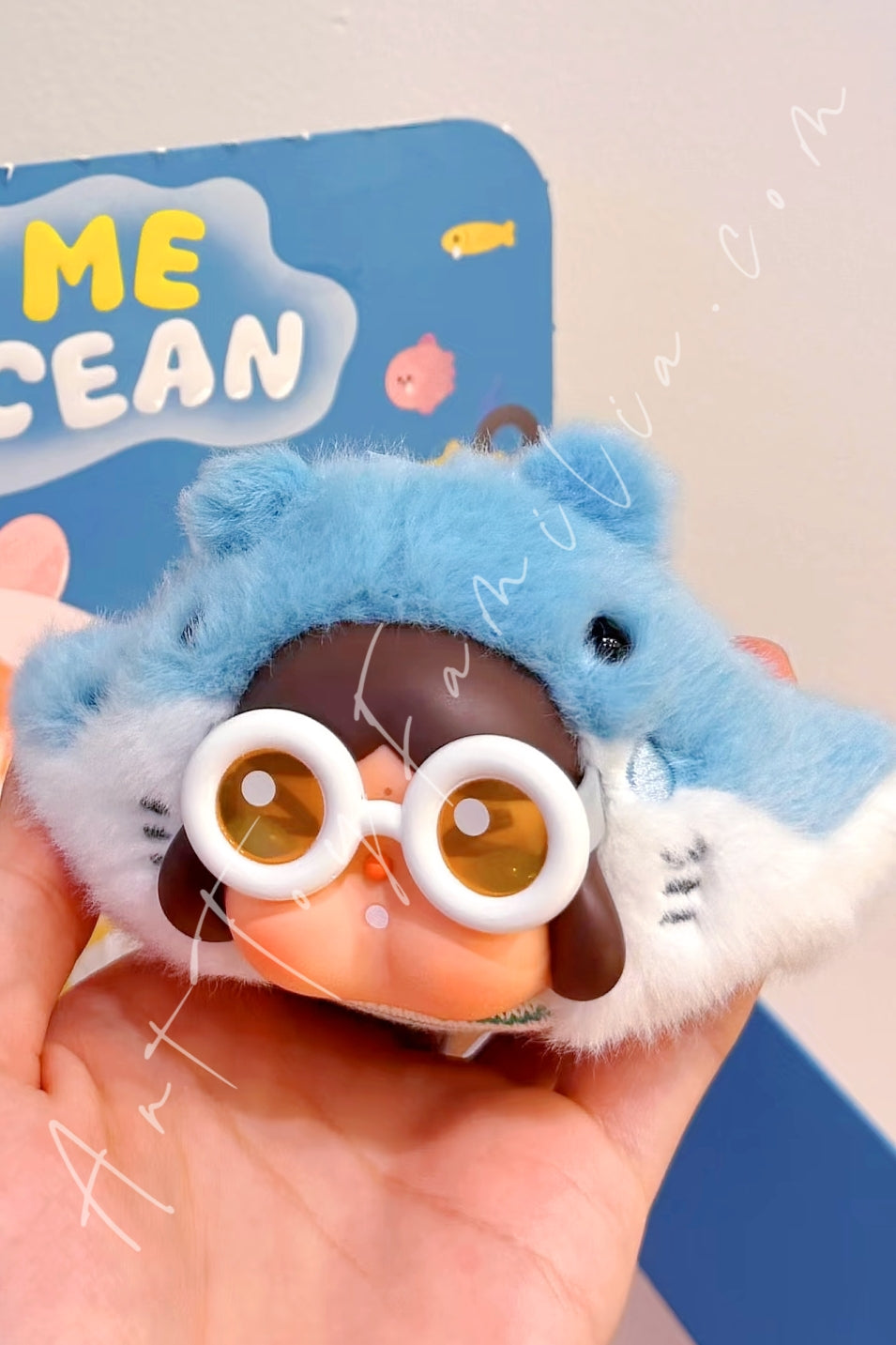 Popmart Crybaby Cry Me An Ocean Series Vinyl Plush Pendant The Manta Ray