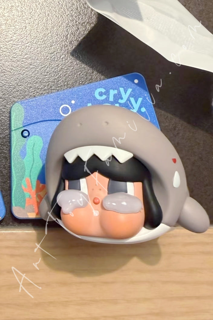 Popmart Crybaby Cry Me an Ocean Series Fridge Magnet The Shark