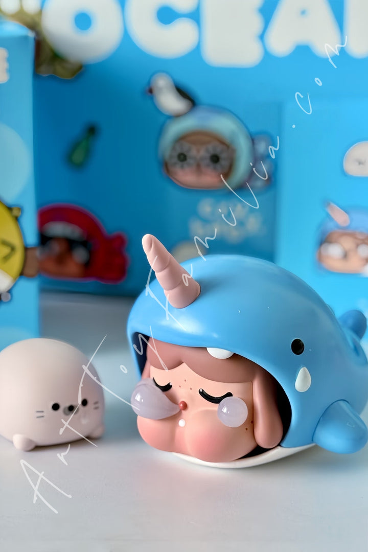POP MART - Crybaby Cry Me an Ocean Series The Narwhal