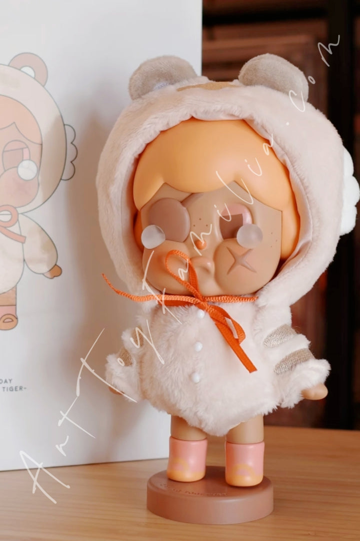 Popmart Crybaby Crybuddy-200% Sad Zoo Day Series The Golden Tiger