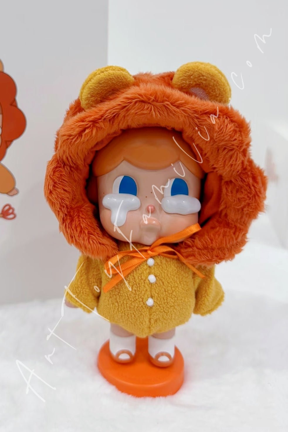 Popmart Crybaby Crybuddy-200% Sad Zoo Day Series The Lazy Lion