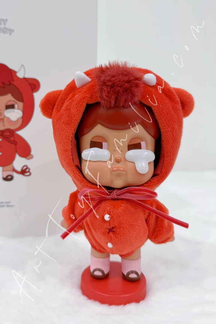 Popmart Crybaby Crybuddy-200% Sad Zoo Day Series The Moody Bull
