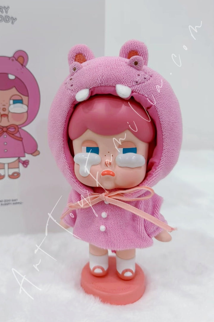 Popmart Crybaby Crybuddy-200% Sad Zoo Day Series The Sleepy Hippo