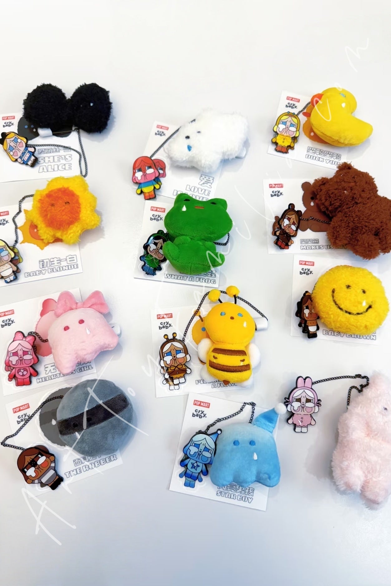 POP MART Crybaby Crying Again Series Plush Badge – Art Toy Familia