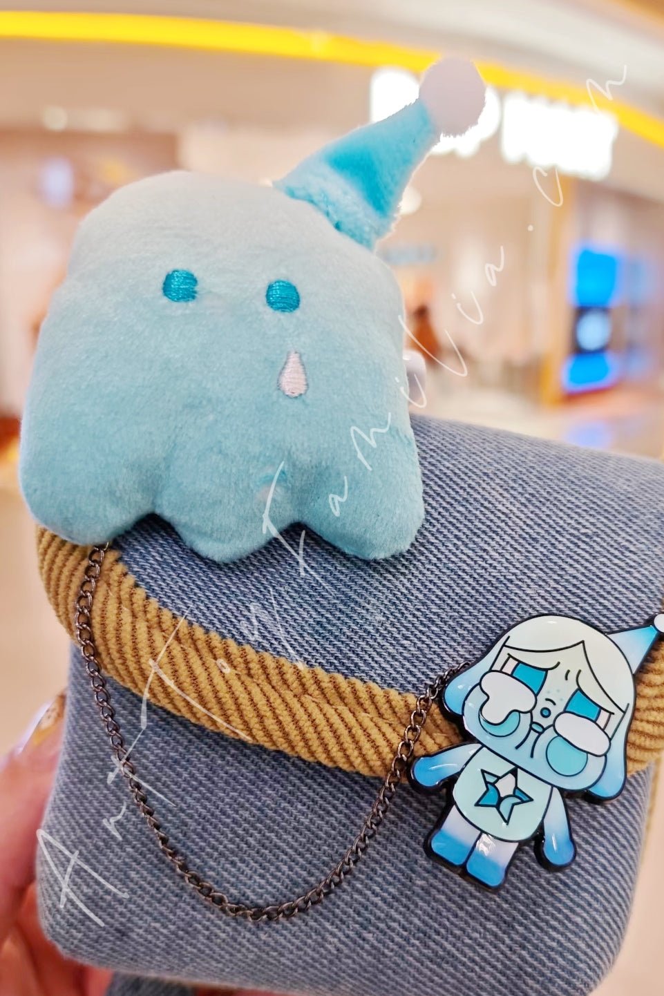 POP MART Crybaby Crying Again Series Plush Badge – Art Toy Familia