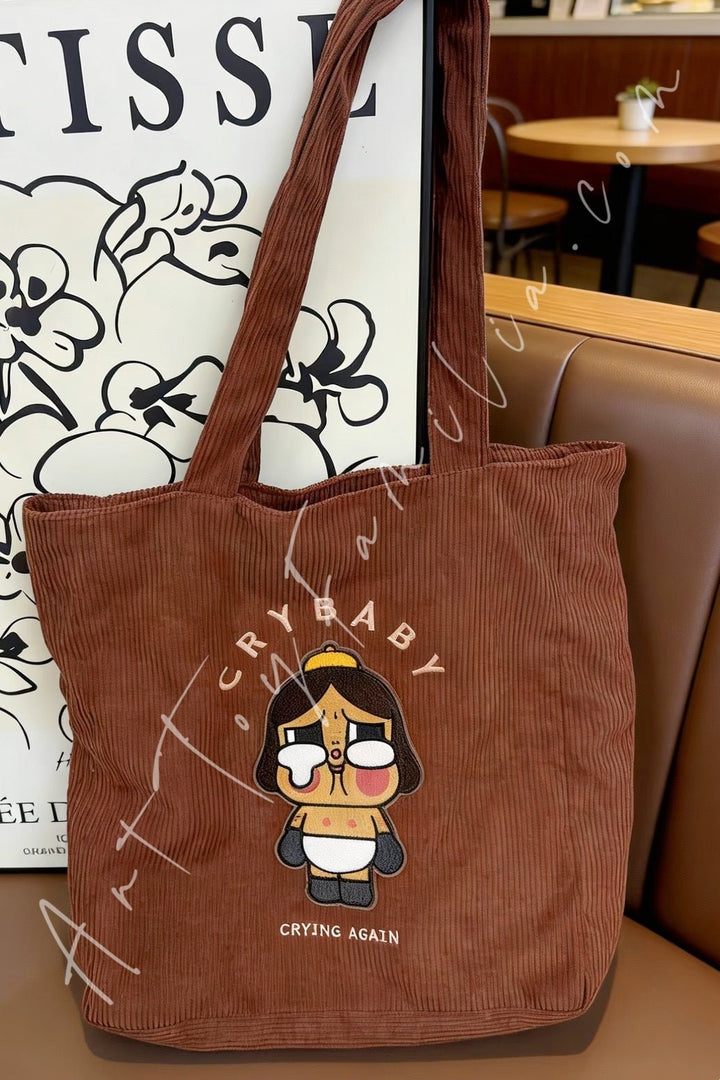 Popmart Crybaby Crying Again Series Shoulder Bag