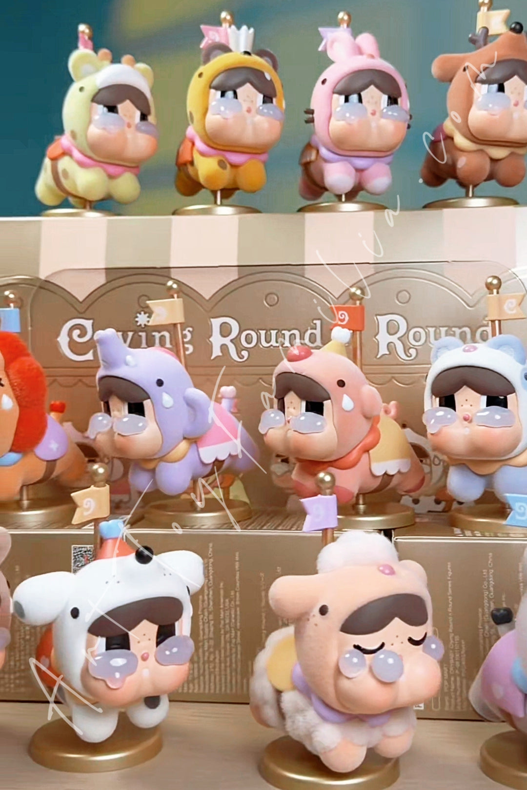Popmart Crybaby Crying Round n Round Series Figures Sealed Full Set
