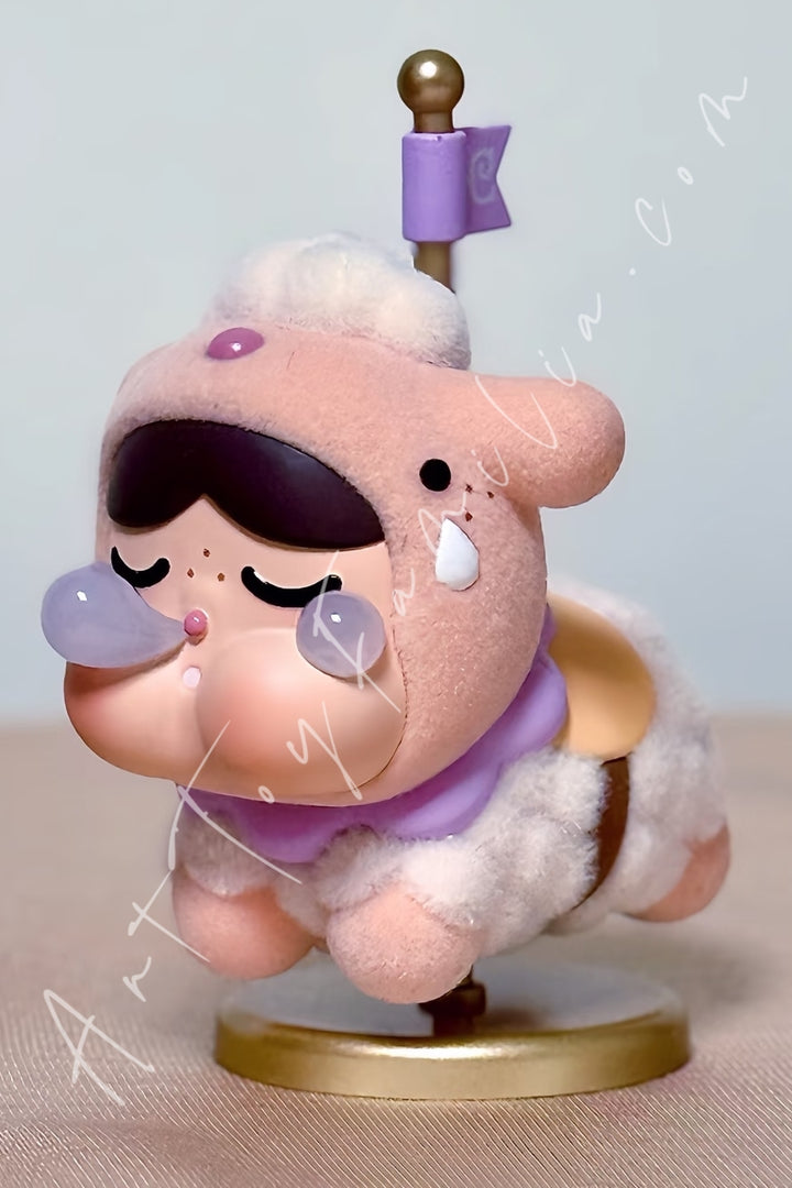 Popmart Crybaby Crying Round n Round Series Figures The Sheep