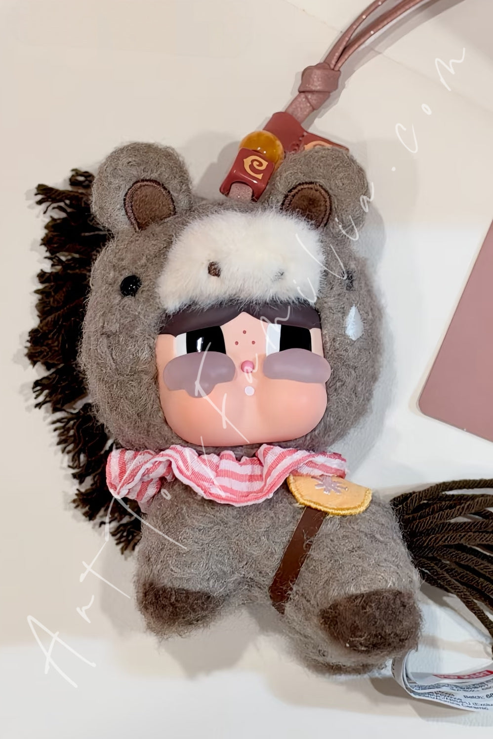 Popmart Crybaby Crying Round n Round Series Vinyl Plush Pendant Blind Box The Horse