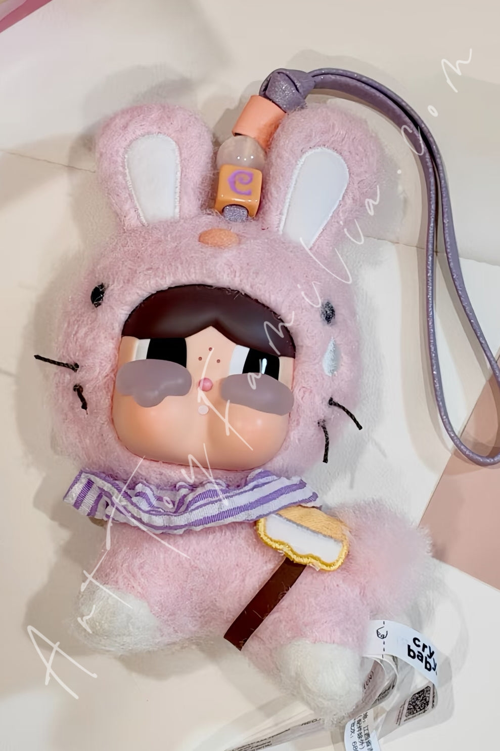 Popmart Crybaby Crying Round n Round Series Vinyl Plush Pendant Blind Box The Rabbit