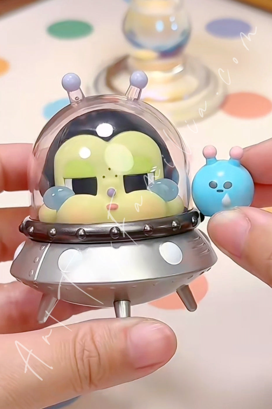 Popmart Crybaby Crying To The Moon Series The Moon Traveller