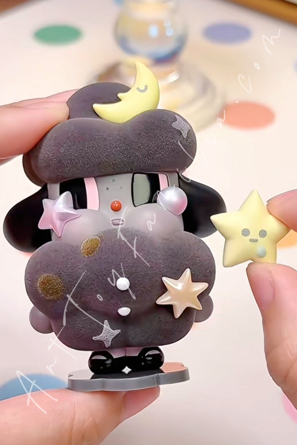 Popmart Crybaby Crying To The Moon Series The Night Sky