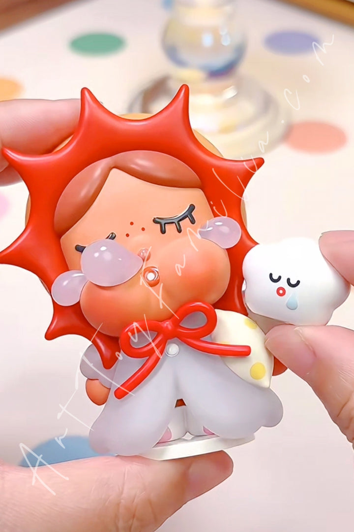 Popmart Crybaby Crying To The Moon Series The Sleepy Sunny