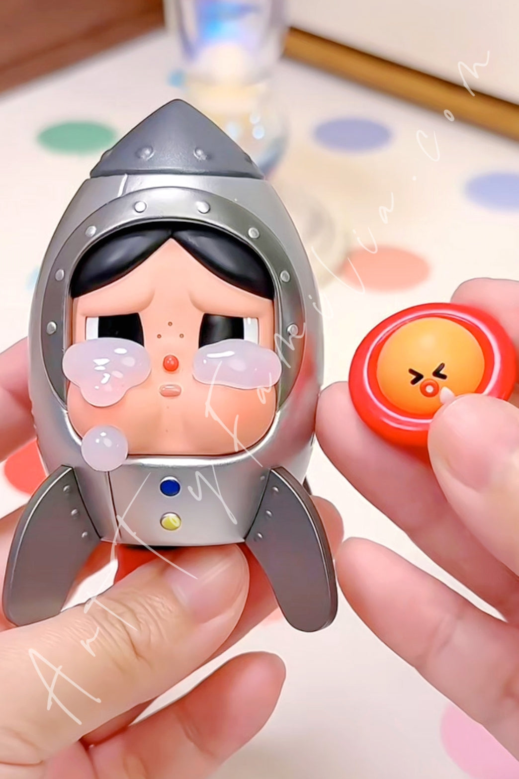 Popmart Crybaby Crying To The Moon Series The Space Traveller