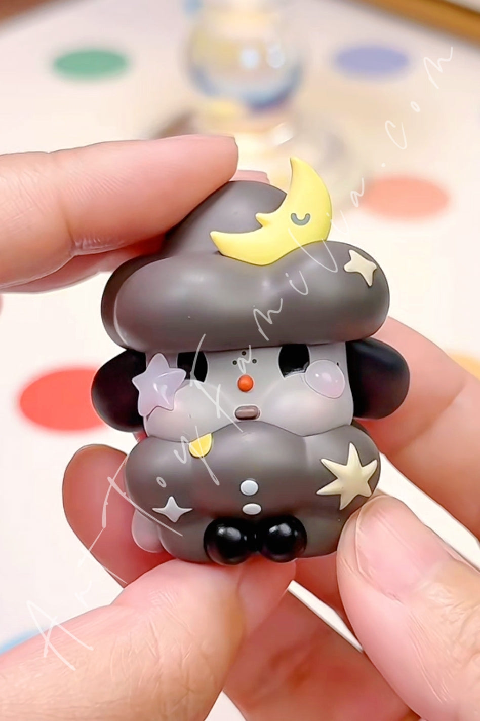 Popmart Crybaby Crying To The Moon Sitting Series The Night Sky-Mini