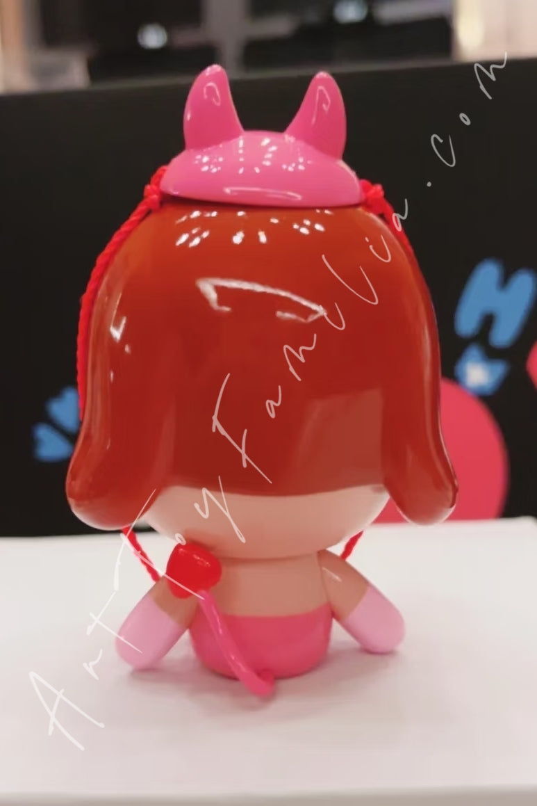 Popmart Crybaby Devil Crybaby-Pink