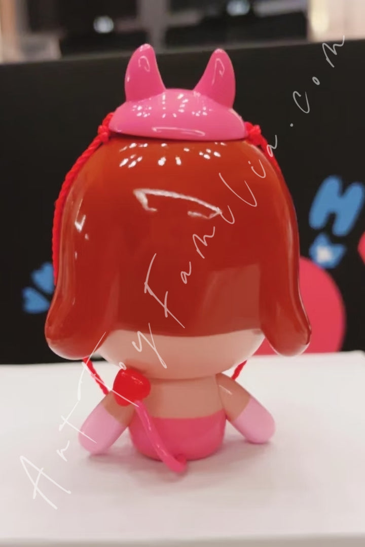 Popmart Crybaby Devil Crybaby-Pink