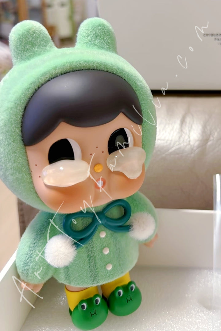 Popmart Crybaby × Line Friends Pajama Party Series Leonard
