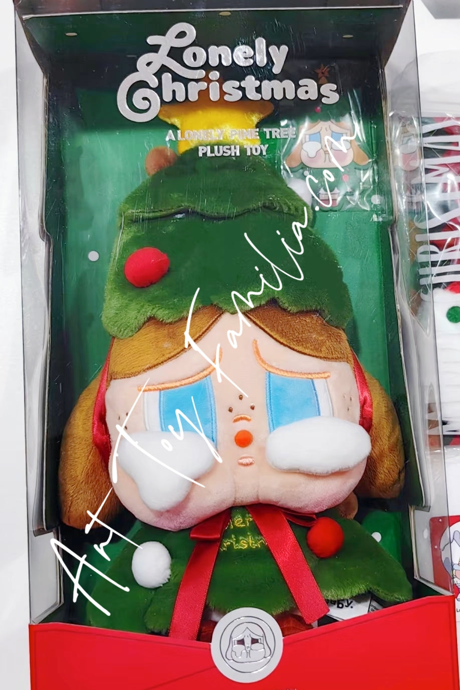 Popmart Crybaby Lonely Christmas Series A Lonely Pine Tree Plush Toy