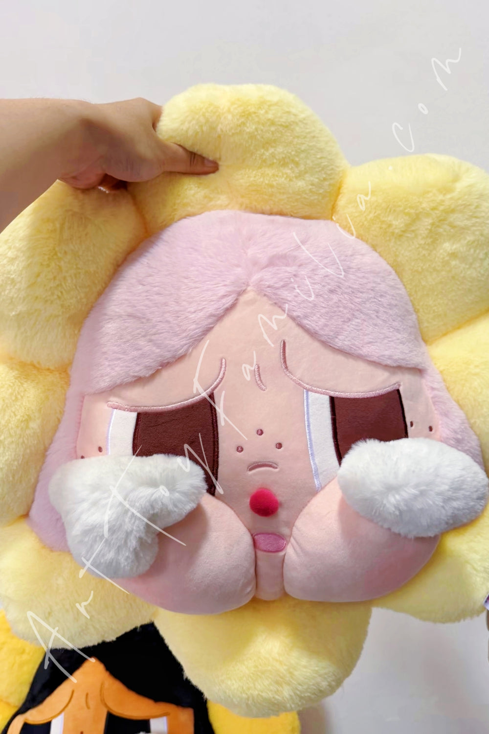 Popmart Crybaby Sad Club Series Pillow Pink