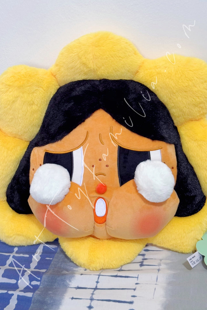 Popmart Crybaby Sad Club Series Pillow Yellow