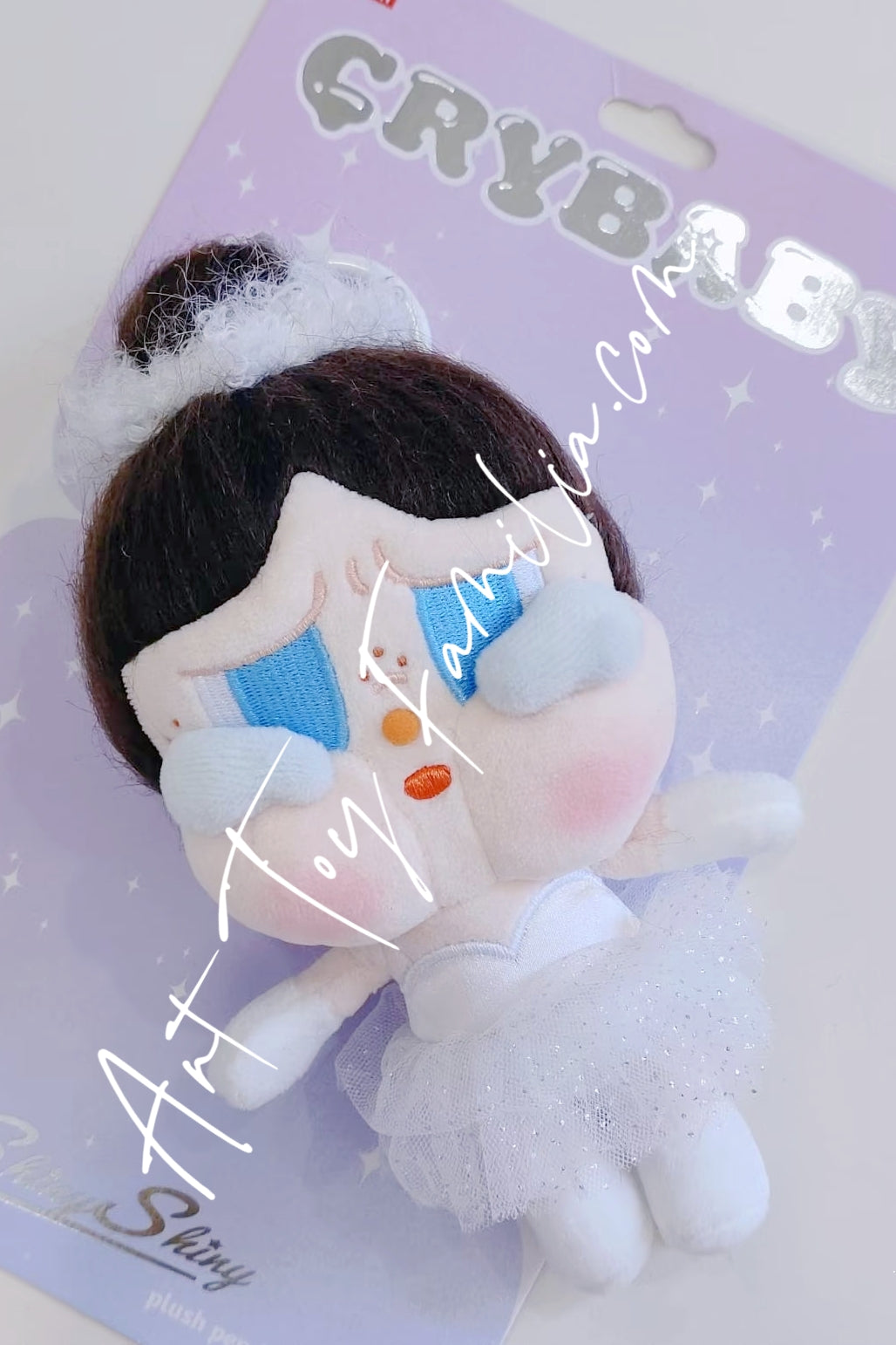 Popmart Crybaby Shiny Shiny Series Plush Pedant Blister Pack 1