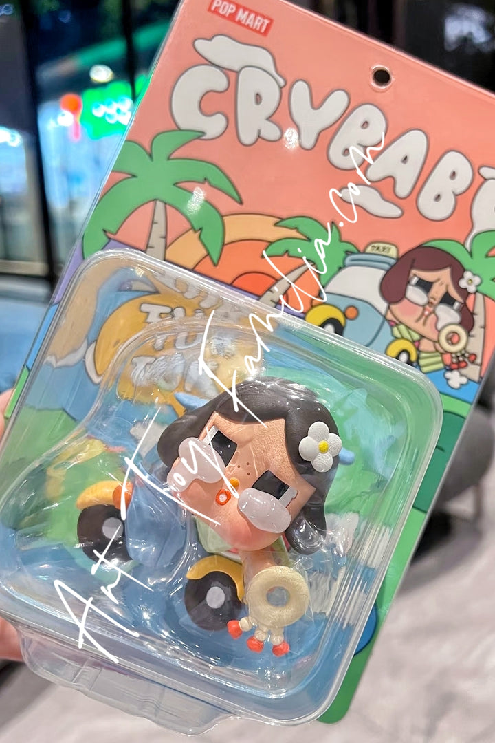 Popmart Crybaby Tuk Tuk Figurine