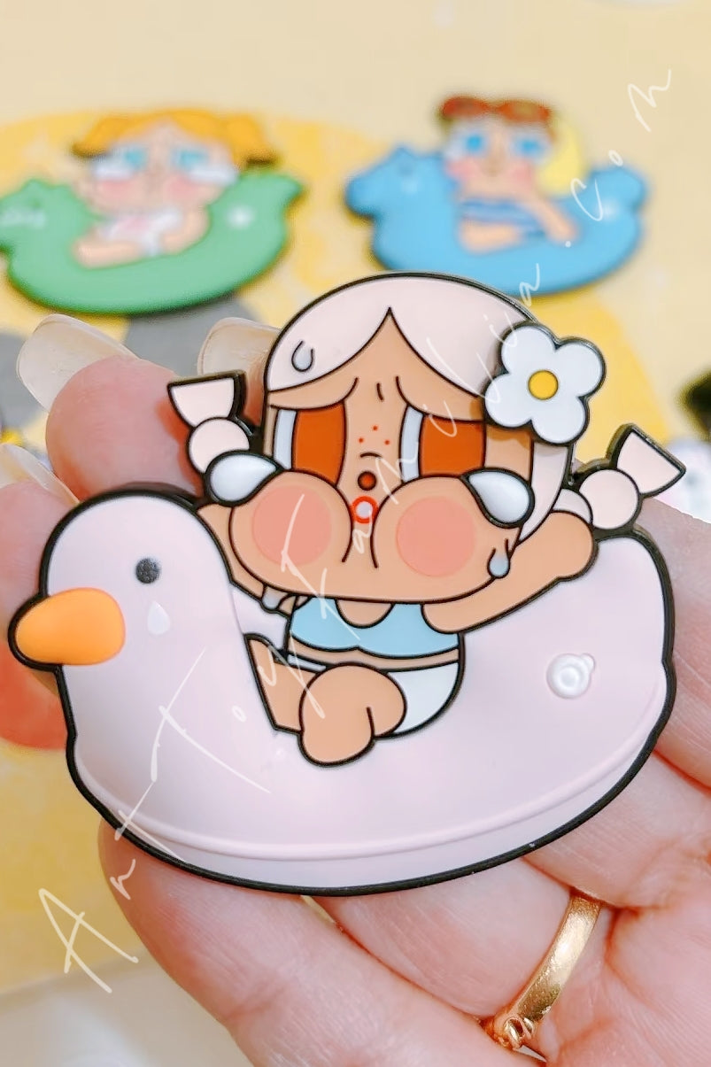 Crybaby Vacation Mode On Series Fridge Magnet - Vacation Mode On