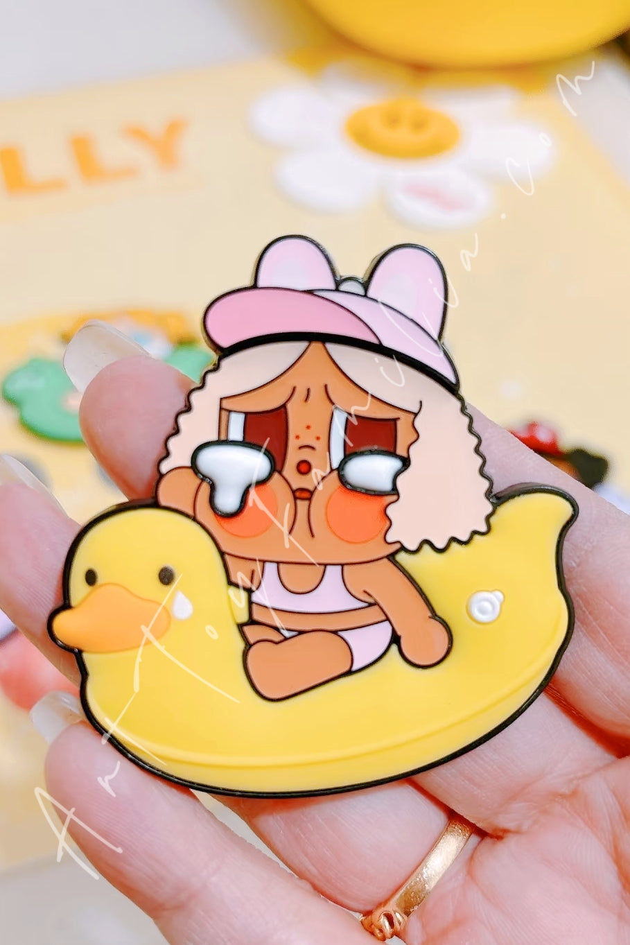 Crybaby Vacation Mode On Series Fridge Magnet - Vacation Mode On